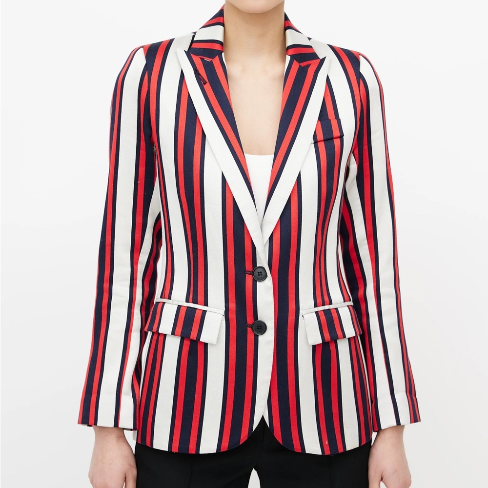 SMYTHE Striped Blazer